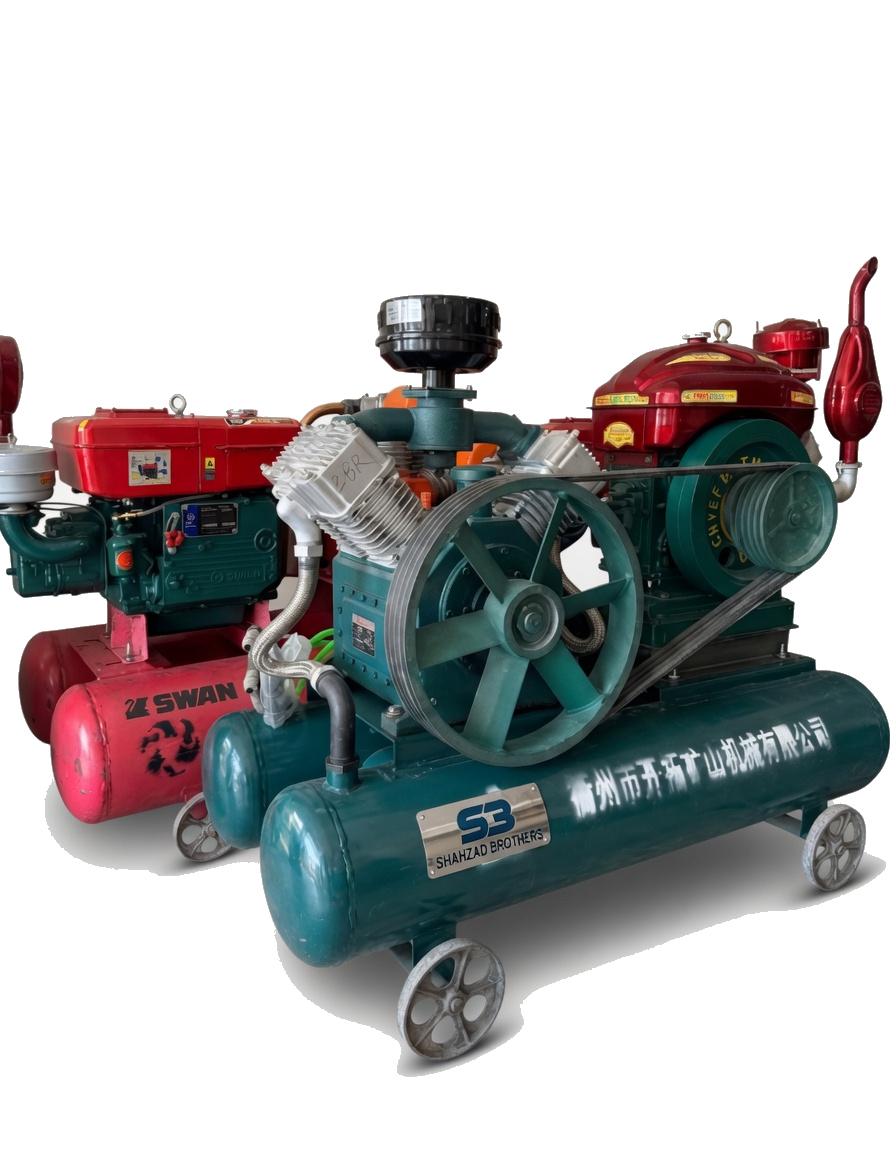 Twin Cylinder Industrial Air Compressor